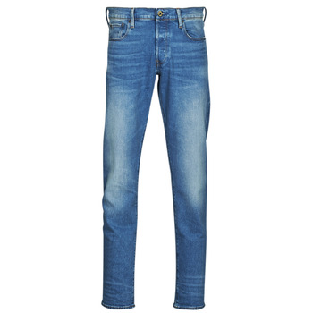 Kleidung Herren Tapered Jeans G-Star Raw 3301 REGULAR TAPERED Mittelblau