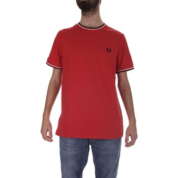 Kleidung Herren T-Shirts Fred Perry M1588 Rot
