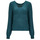 Kleidung Damen Pullover Vila VIDEBRA REV L/S V-NECK KNIT TOP Blau