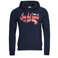 Kleidung Herren Sweatshirts Jack & Jones JJELOGO SWEAT HOOD 2 COL 23/24 Marine