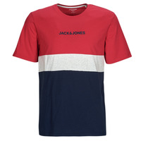 Kleidung Herren T-Shirts Jack & Jones JJEREID BLOCKING TEE SS Multicolor