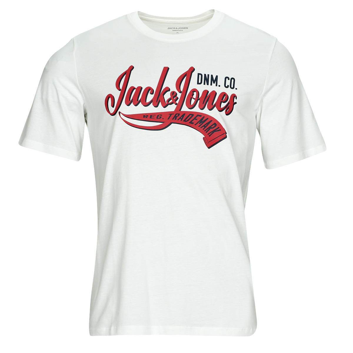 Kleidung Herren T-Shirts Jack & Jones JJELOGO TEE SS O-NECK 2 COL AW23 SN Weiss