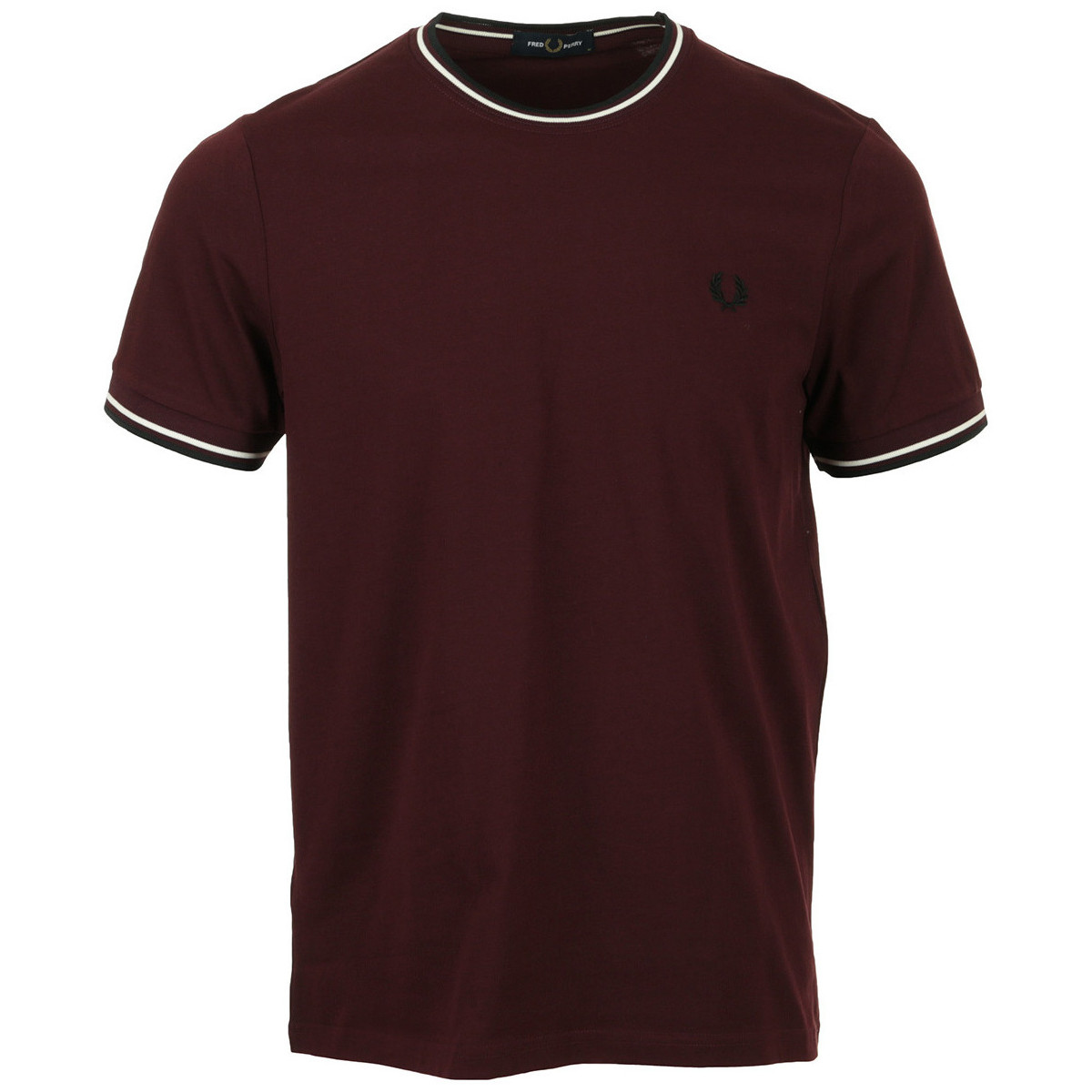 Kleidung Herren T-Shirts Fred Perry Twin Tipped T-Shirt Rot