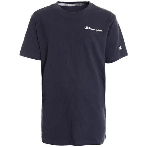 Kleidung Jungen T-Shirts & Poloshirts Champion CHA201B800-21 Blau
