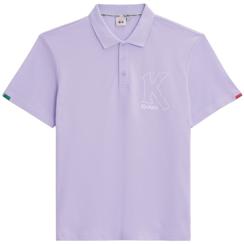 Kleidung T-Shirts & Poloshirts Kickers Big K Poloshirt Violett