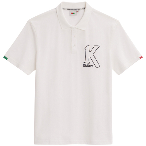 Kleidung T-Shirts & Poloshirts Kickers Big K Poloshirt Beige
