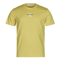 Kleidung Herren T-Shirts Calvin Klein Jeans MONOLOGO REGULAR TEE Gelb
