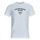 Kleidung Herren T-Shirts Calvin Klein Jeans VARSITY CURVE LOGO T-SHIRT Weiss