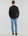 Kleidung Herren Sweatshirts Calvin Klein Jeans MONOLOGO STENCIL CREW NECK Schwarz