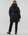 Kleidung Damen Daunenjacken Calvin Klein Jeans LOGO BELT LONG PUFFER Schwarz
