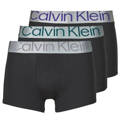 Unterwäsche Herren Boxer Calvin Klein Jeans TRUNK X3 Schwarz