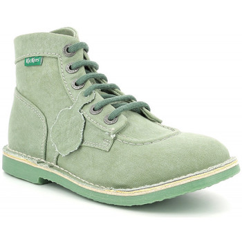 Schuhe Damen Boots Kickers Kicklegend Grün