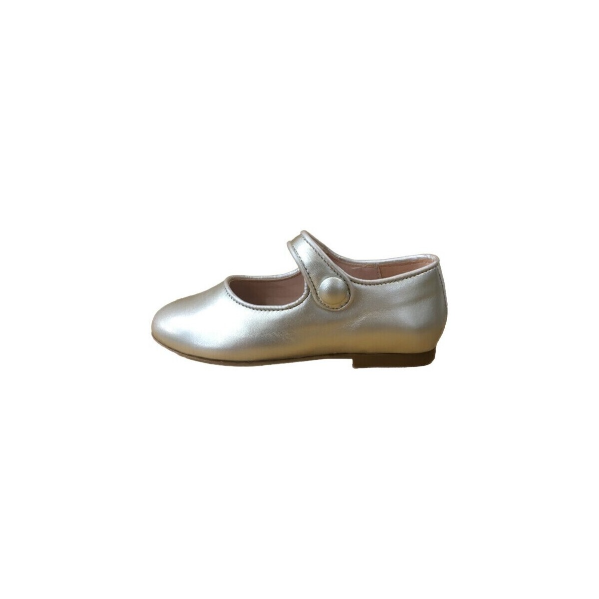 Schuhe Mädchen Ballerinas Titanitos 27346-24 Silbern
