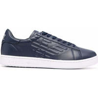 Schuhe Herren Sneaker Low Emporio Armani EA7  Blau