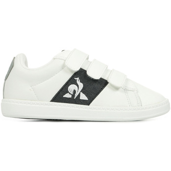 Schuhe Kinder Sneaker Le Coq Sportif Courtclassic PS 2 Tones Weiss