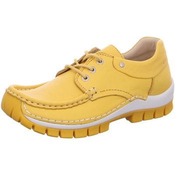 Schuhe Damen Slipper Wolky Schnuerschuhe yellow 0470120-900 gelb