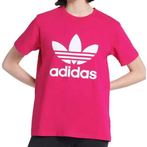 Kleidung Mädchen T-Shirts & Poloshirts adidas Originals H33563 Rosa