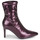 Schuhe Damen Low Boots Moony Mood NEW03 Violett