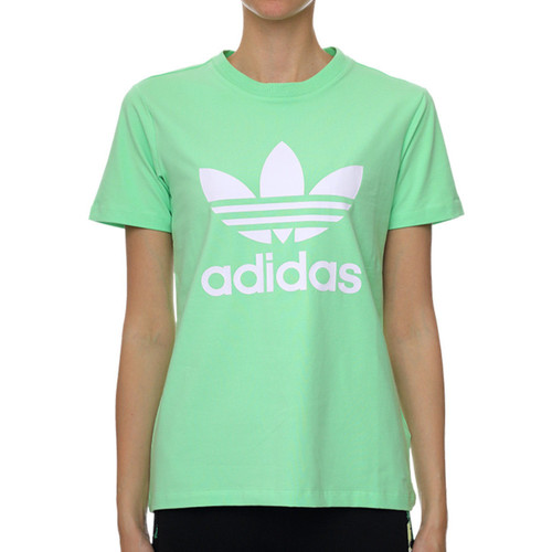 Kleidung Mädchen T-Shirts adidas Originals H33564 Grün