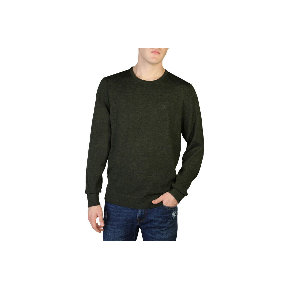 Kleidung Herren Pullover Calvin Klein Jeans - k10k109474 Grün