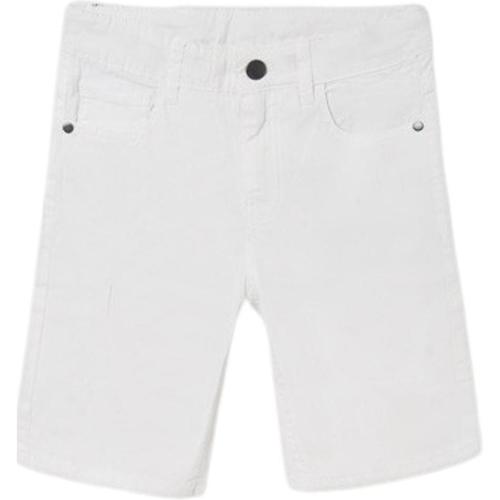 Kleidung Jungen Shorts / Bermudas Mayoral  Weiss