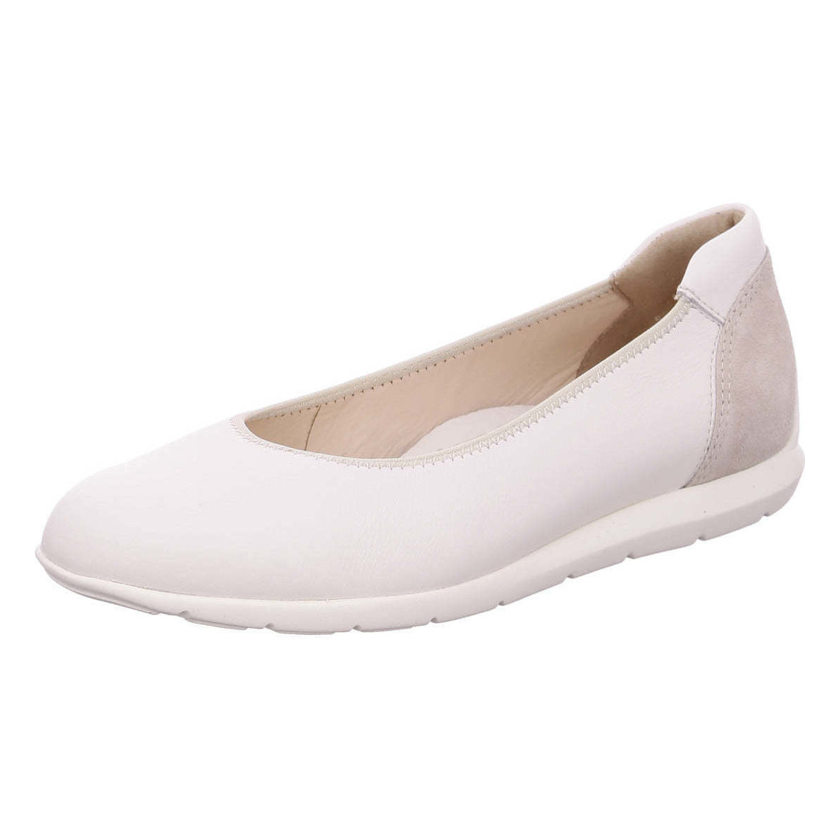 Schuhe Damen Ballerinas Ara Sardinia Weiss