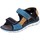 Schuhe Kinder Sandalen / Sandaletten Primigi Tevez Schwarz, Blau