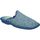 Schuhe Damen Hausschuhe Cosdam 4011 Blau