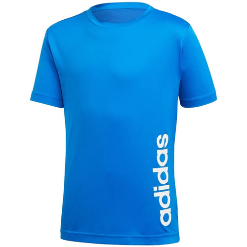 Kleidung Kinder T-Shirts & Poloshirts adidas Originals FM6864 Blau