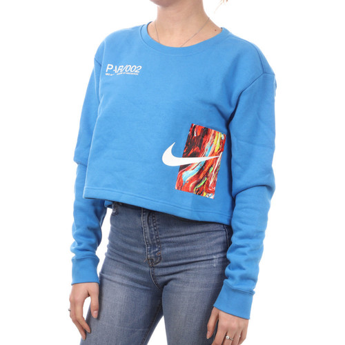 Kleidung Damen Sweatshirts Nike DC8431-435 Blau