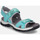 Schuhe Damen Sandalen / Sandaletten Westland Avora 01, türkis-multi Blau