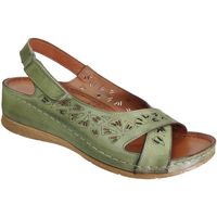 Schuhe Damen Sandalen / Sandaletten Karyoka Palma Grün