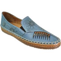 Schuhe Damen Slipper Madory Pinos Blau