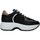 Schuhe Damen Sneaker High Gattinoni PEGDF6267WU Schwarz