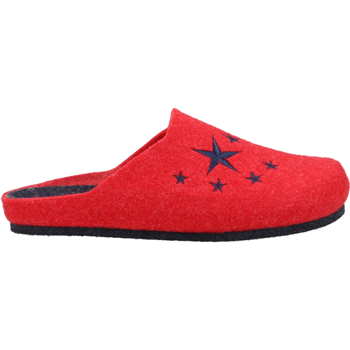 Schuhe Damen Hausschuhe Cosmos Comfort Hausschuhe Rot