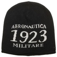 Accessoires Damen Mütze Aeronautica Militare 8056423774938 Schwarz
