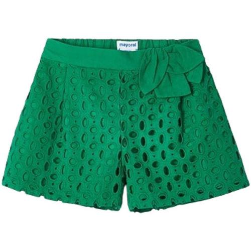 Kleidung Mädchen Shorts / Bermudas Mayoral  Grün