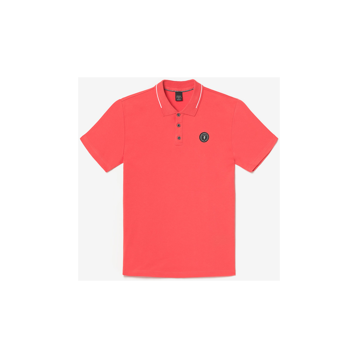 Kleidung Herren T-Shirts & Poloshirts Le Temps des Cerises Poloshirt ARON Rot