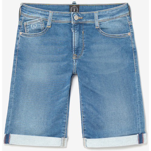 Kleidung Jungen Shorts / Bermudas Le Temps des Cerises Bermuda-short shorts aus denim JOGG Blau