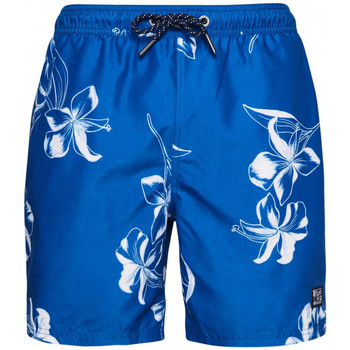 Kleidung Herren Badeanzug /Badeshorts Superdry Vintage hawaiian swimshort Blau