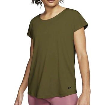 Kleidung Damen T-Shirts Nike CJ4082-368 Grün
