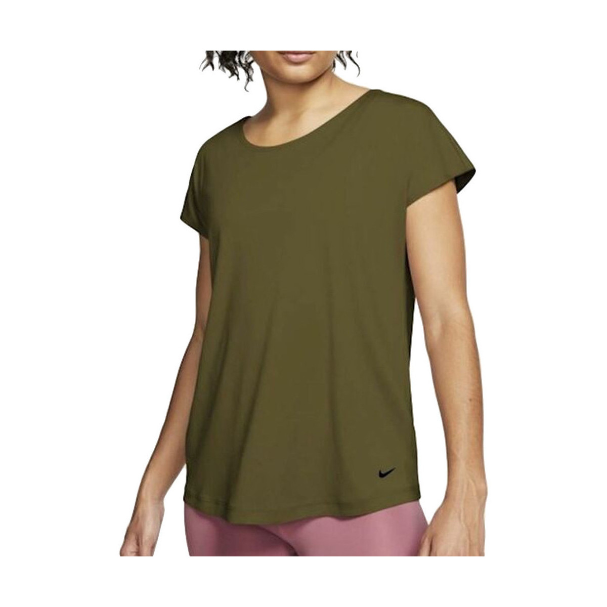 Kleidung Damen T-Shirts & Poloshirts Nike CJ4082-368 Grün