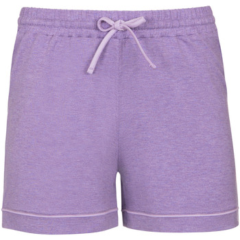 Kleidung Damen Pyjamas/ Nachthemden Lisca Pyjama-Shorts-Strümpfe Laura Violett