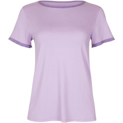 Kleidung Damen Pyjamas/ Nachthemden Lisca Pyjama-Top T-Shirt Kurzarm Laura Rosa