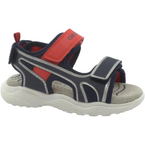 Schuhe Kinder Sandalen / Sandaletten Geox GEO-E23-J35GPA-NR-a Blau