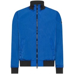 Kleidung Herren Jacken Peuterey Agnel Bomberjacke mit kontrastierenden Einstzen Blau