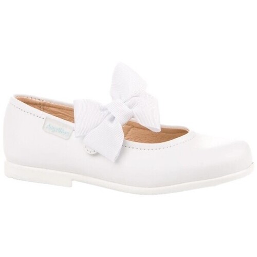 Schuhe Mädchen Ballerinas Angelitos 519 Blanco Weiss