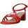 Schuhe Damen Sandalen / Sandaletten L'amour 265l Sandelholz Frau Rot Rot