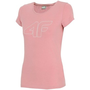 Kleidung Damen T-Shirts 4F TSD353 Rosa