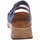 Schuhe Damen Pantoletten / Clogs Rohde Pantoletten 6262/55 Blau